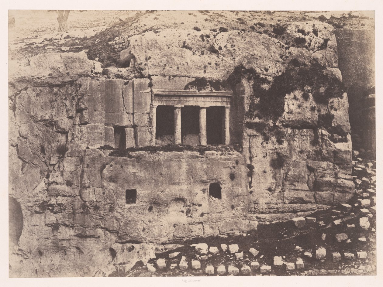 Jerusalém, Vale de Josafá, Túmulo de São Tiago de Auguste Salzmann