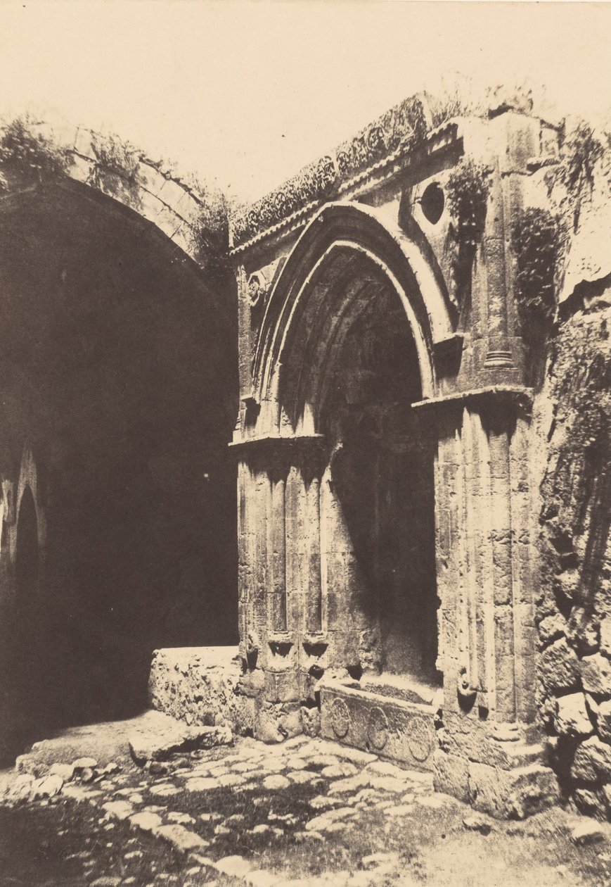 Jerusalém. Fonte árabe 3 de Auguste Salzmann