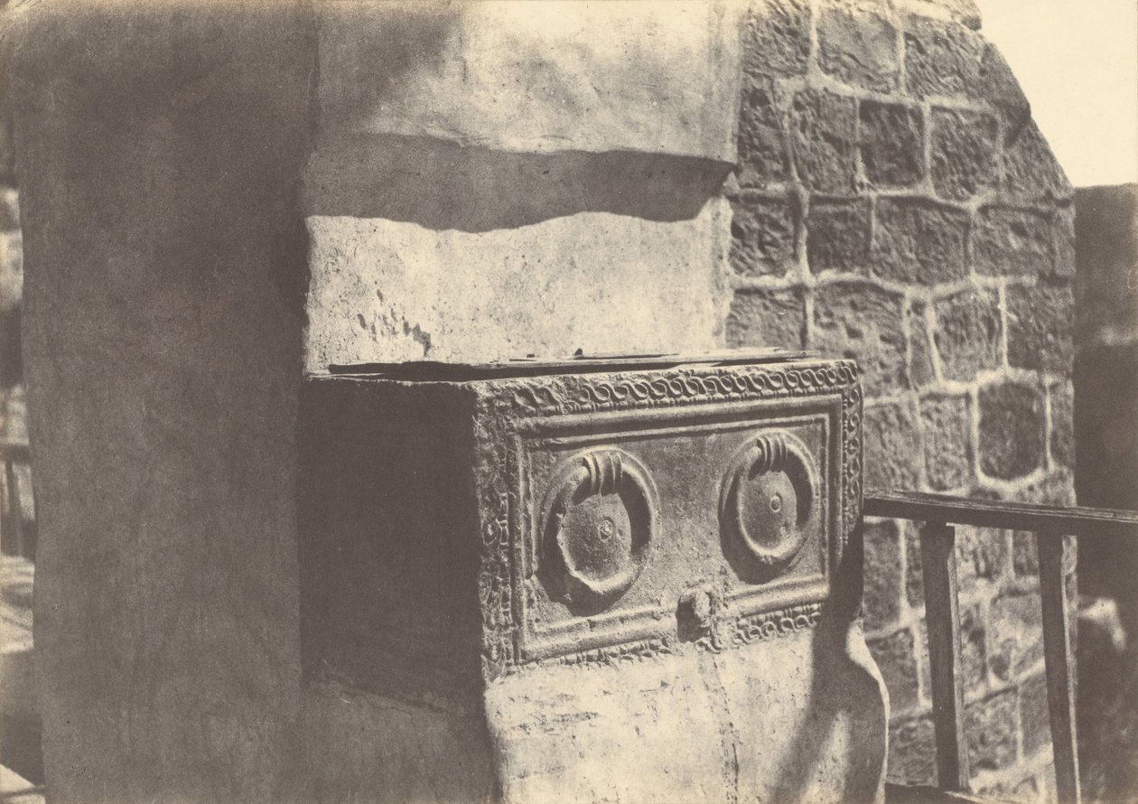 Jerusalém. Sarcófago judaico de Auguste Salzmann