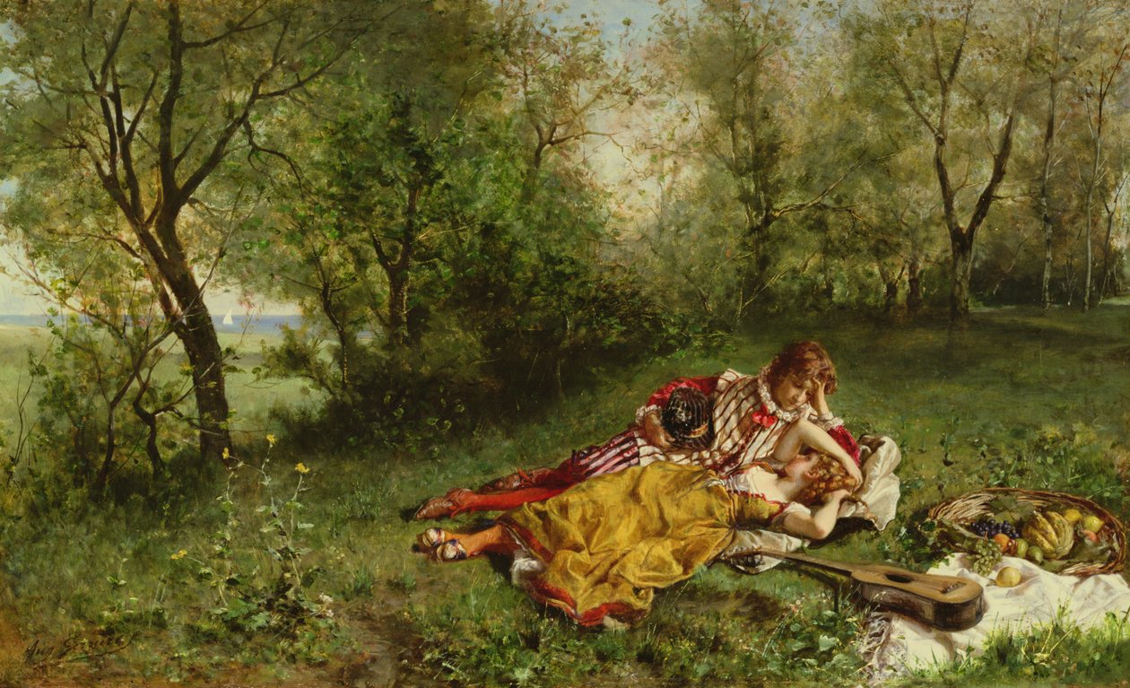 O piquenique de Auguste Serrure