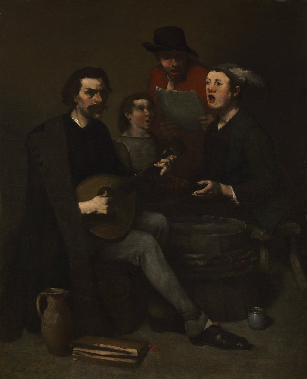 Cantores de Auguste Theodule Ribot