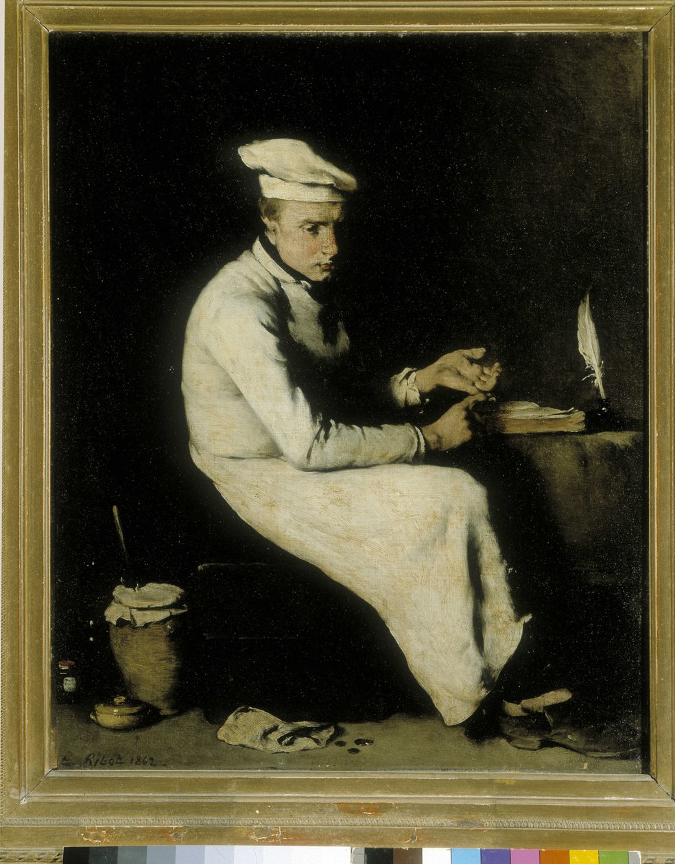 O contabilista cozinheiro de Auguste Theodule Ribot