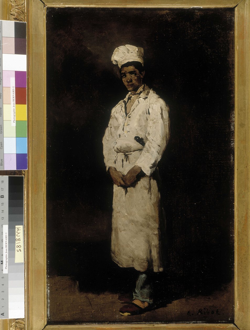 O mitron (óleo sobre tela) de Auguste Theodule Ribot