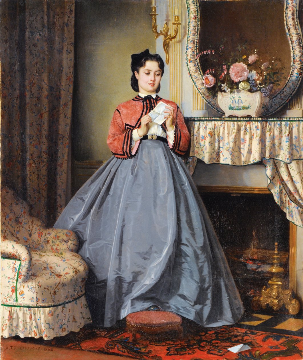 A carta de amor de Auguste Toulmouche