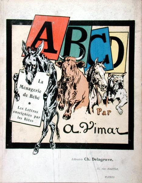 Capa do alfabeto infantil, 