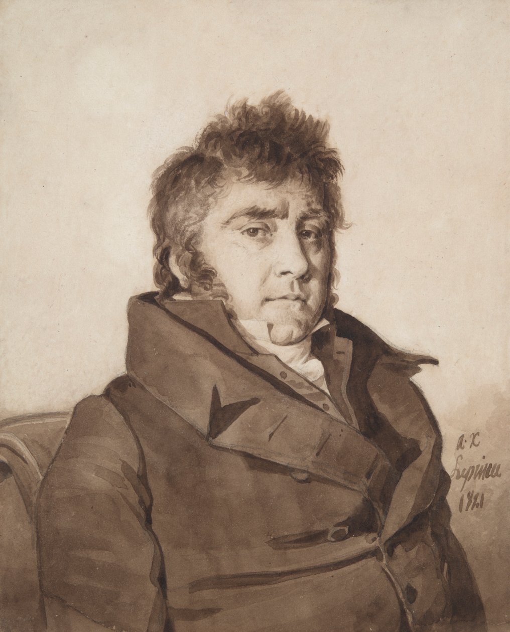 Retrato do Artista de Auguste Xavier Leprince