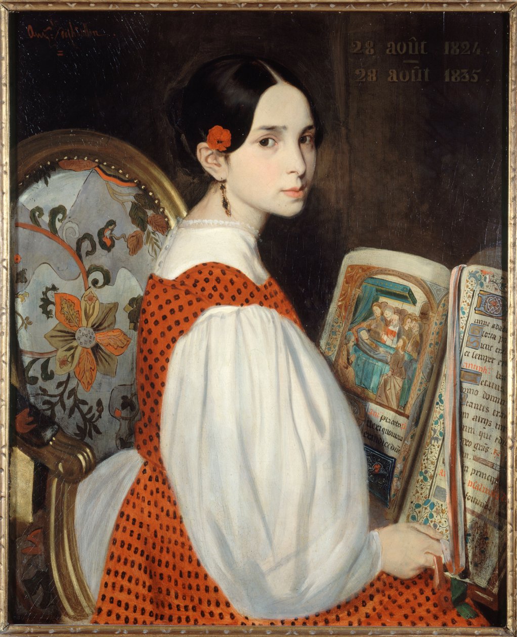 Leopoldina no Livro de Horas de Auguste de Chatillon