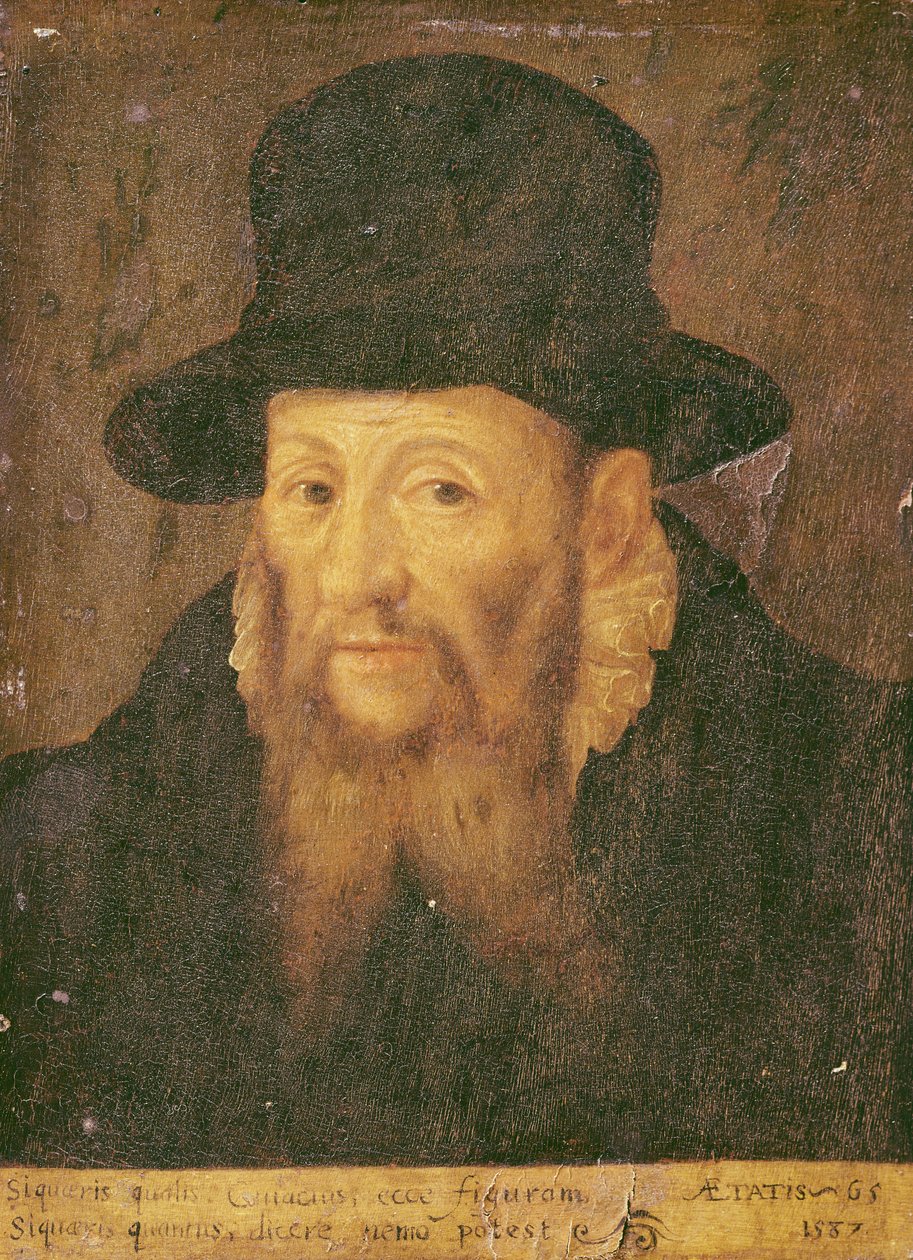 Jacques Cujas (1522-90) aged 65  de Augustin II Quesnel