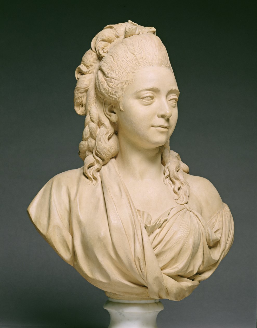 Madame Pajou, nenhuma Angelique Roumier, 1777 (terracota) de Augustin Pajou