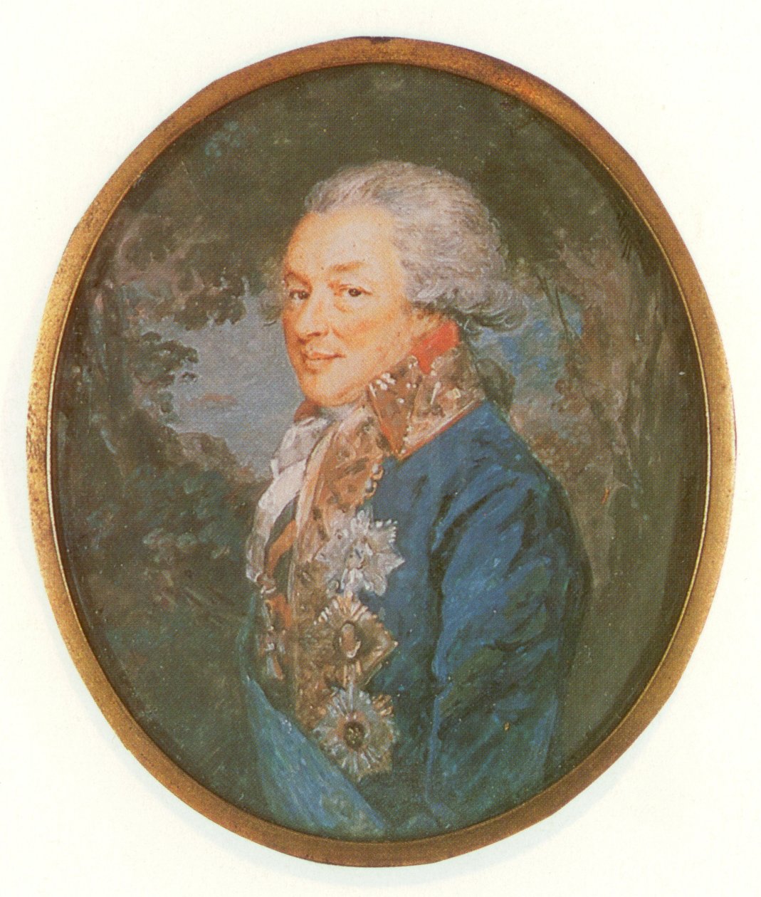 Retrato de Ivan Petrovich Saltykov (1730-1805) de Augustin Ritt