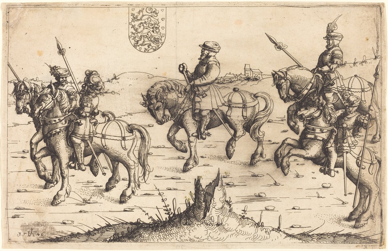 A viagem de Herberstein à Dinamarca de Augustin Hirschvogel