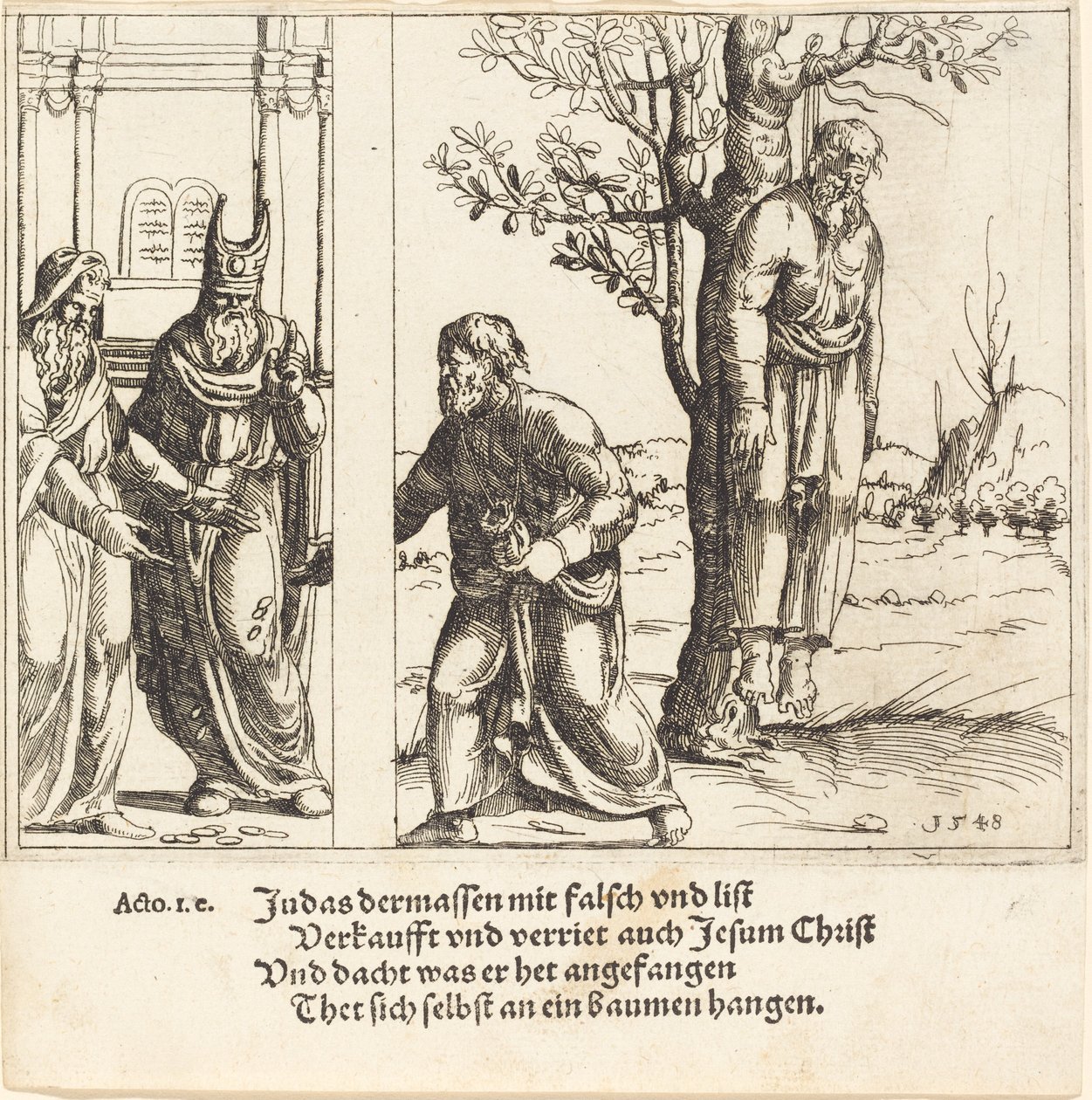 Floresta. de Augustin Hirschvogel