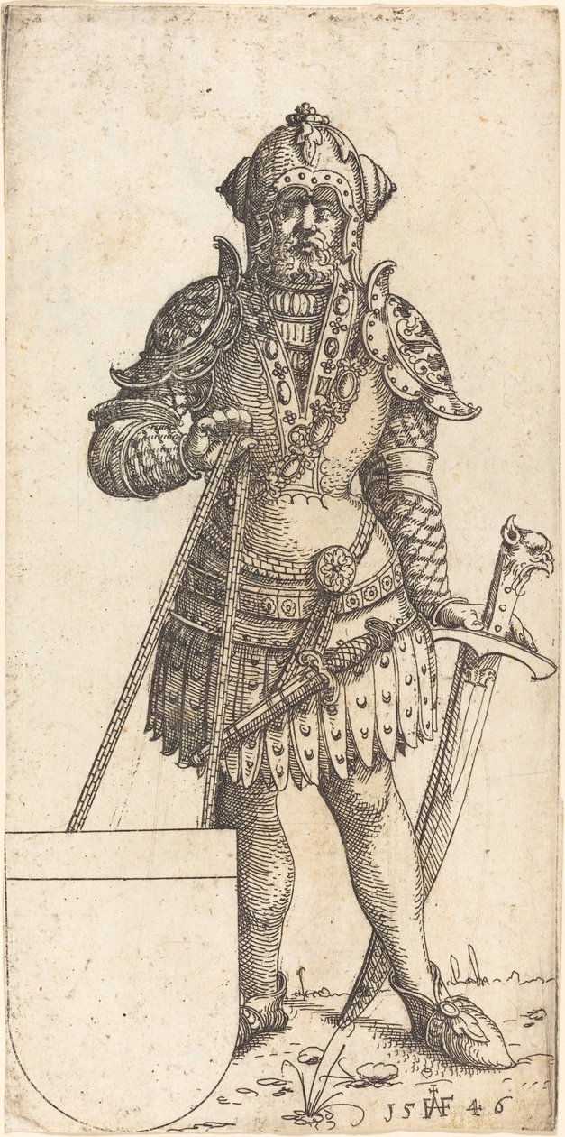 Ludwig II, rei da Hungria, 1546. de Augustin Hirschvogel