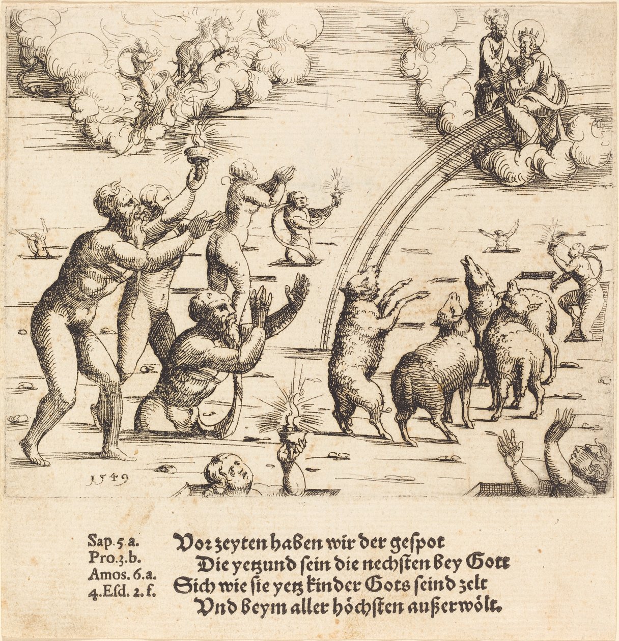 O Juízo Final de Augustin Hirschvogel