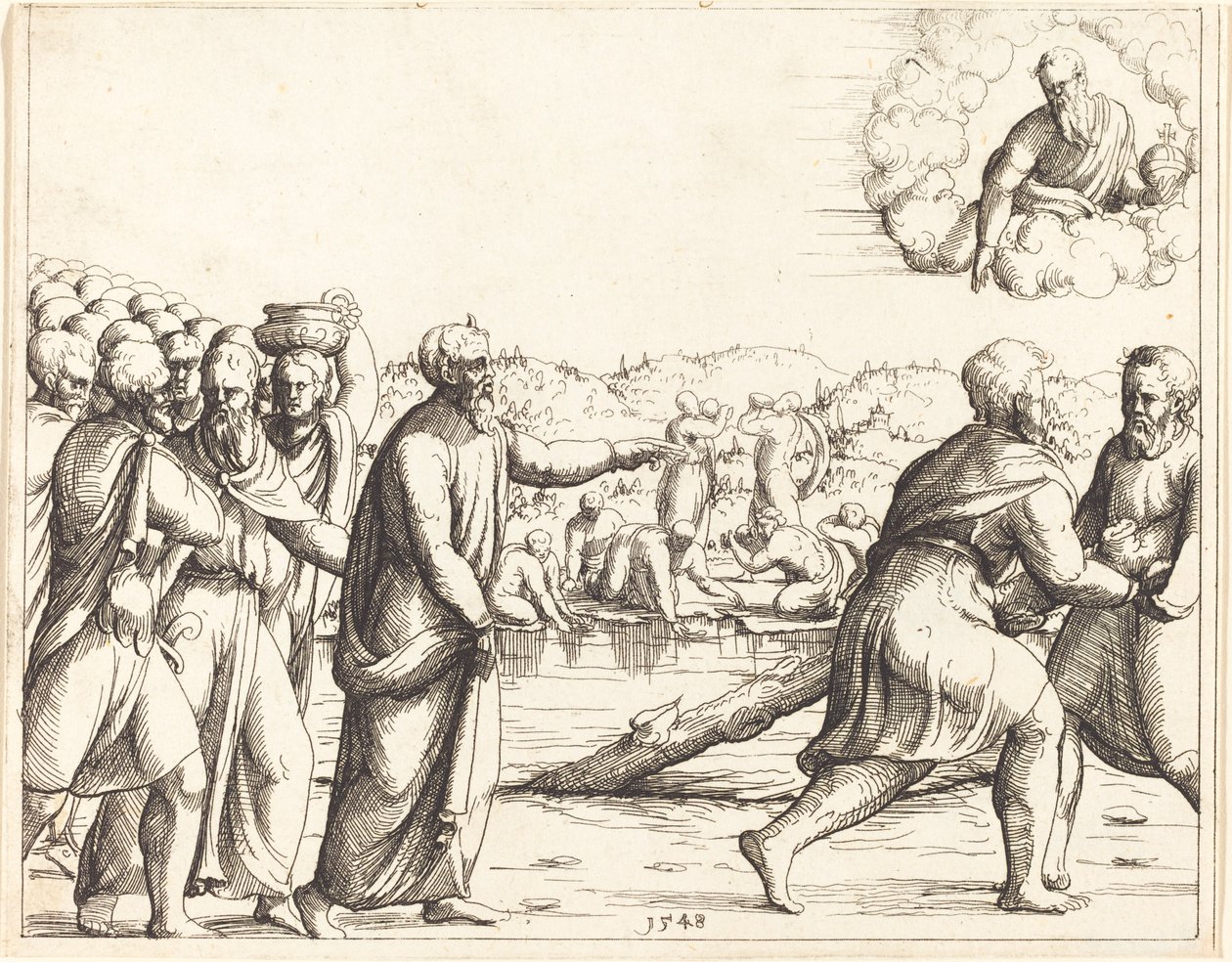Floresta. de Augustin Hirschvogel