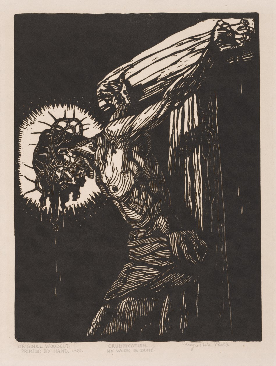 Crucificação. de Augustin Kolb