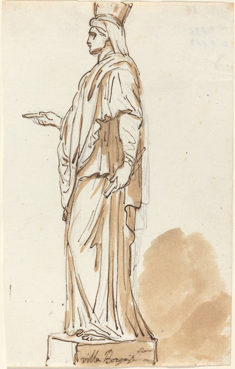 O Borghese Cibele de Augustin Pajou