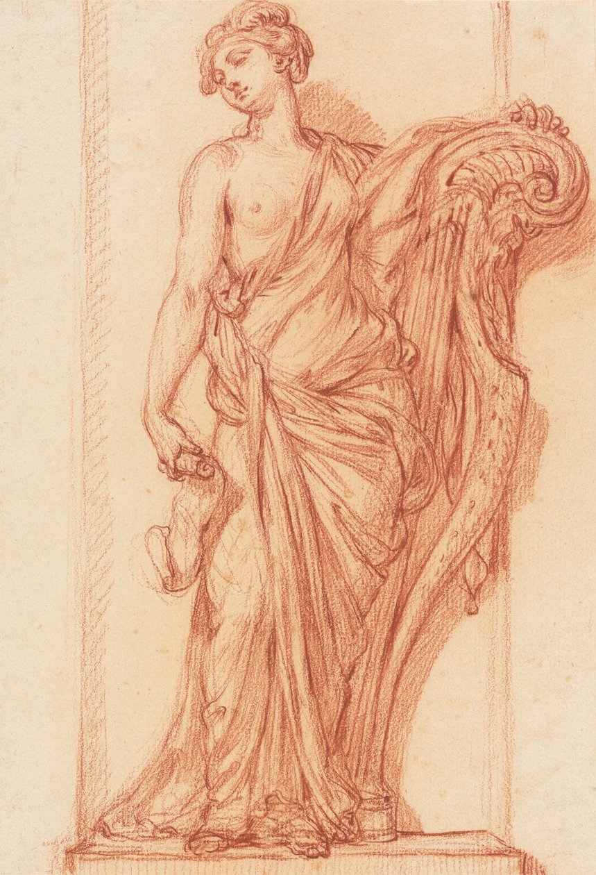 A Musa Terpsícore de Augustin Pajou