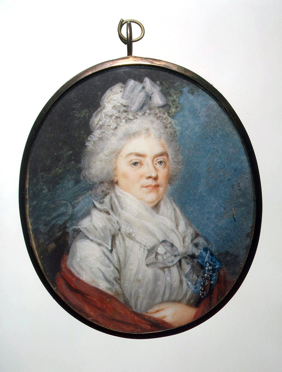 Retrato da Princesa Darya Petrovna Saltykova (1739-1802), nee Chernysheva de Augustin Ritt
