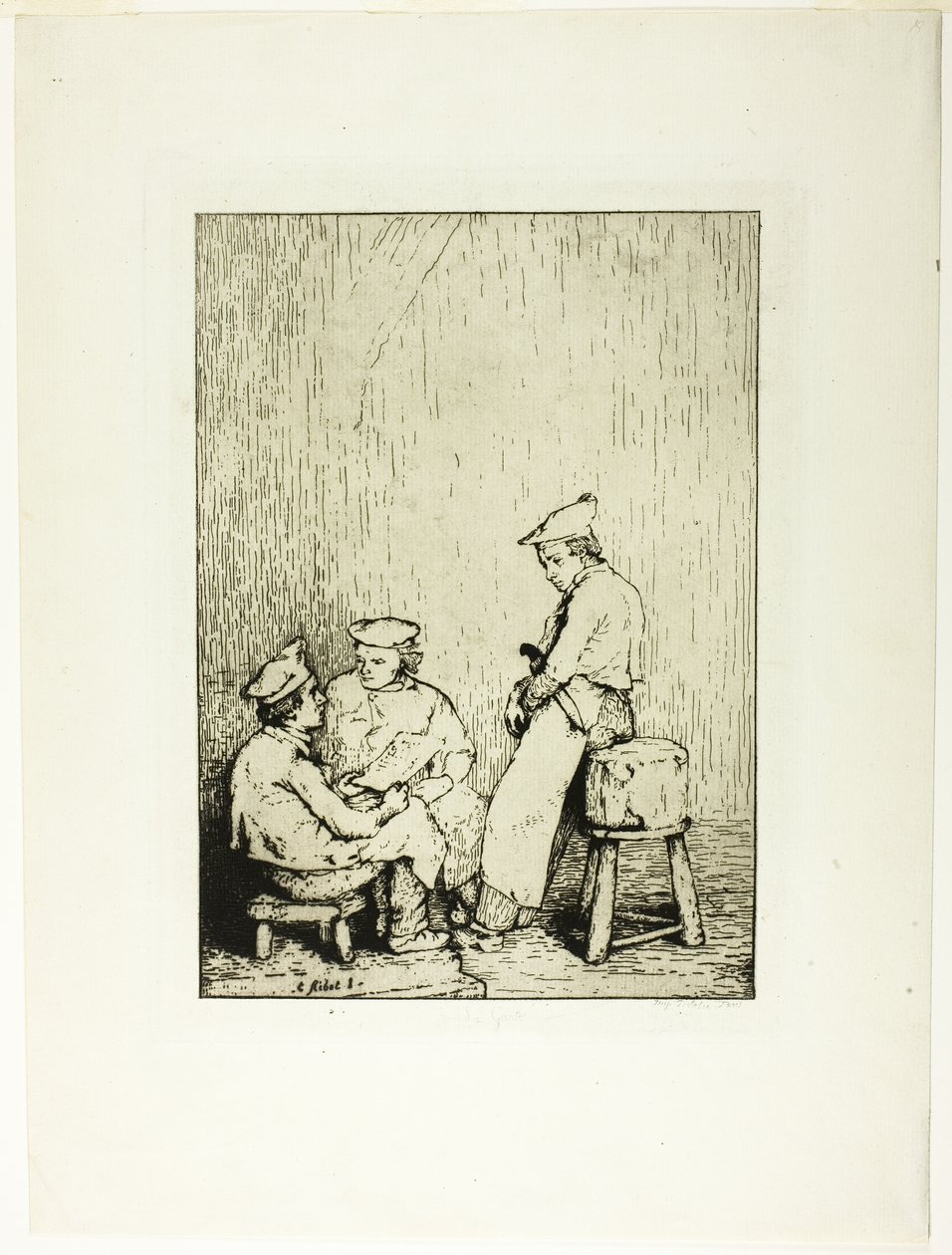 O cardápio de Augustin Théodule Ribot