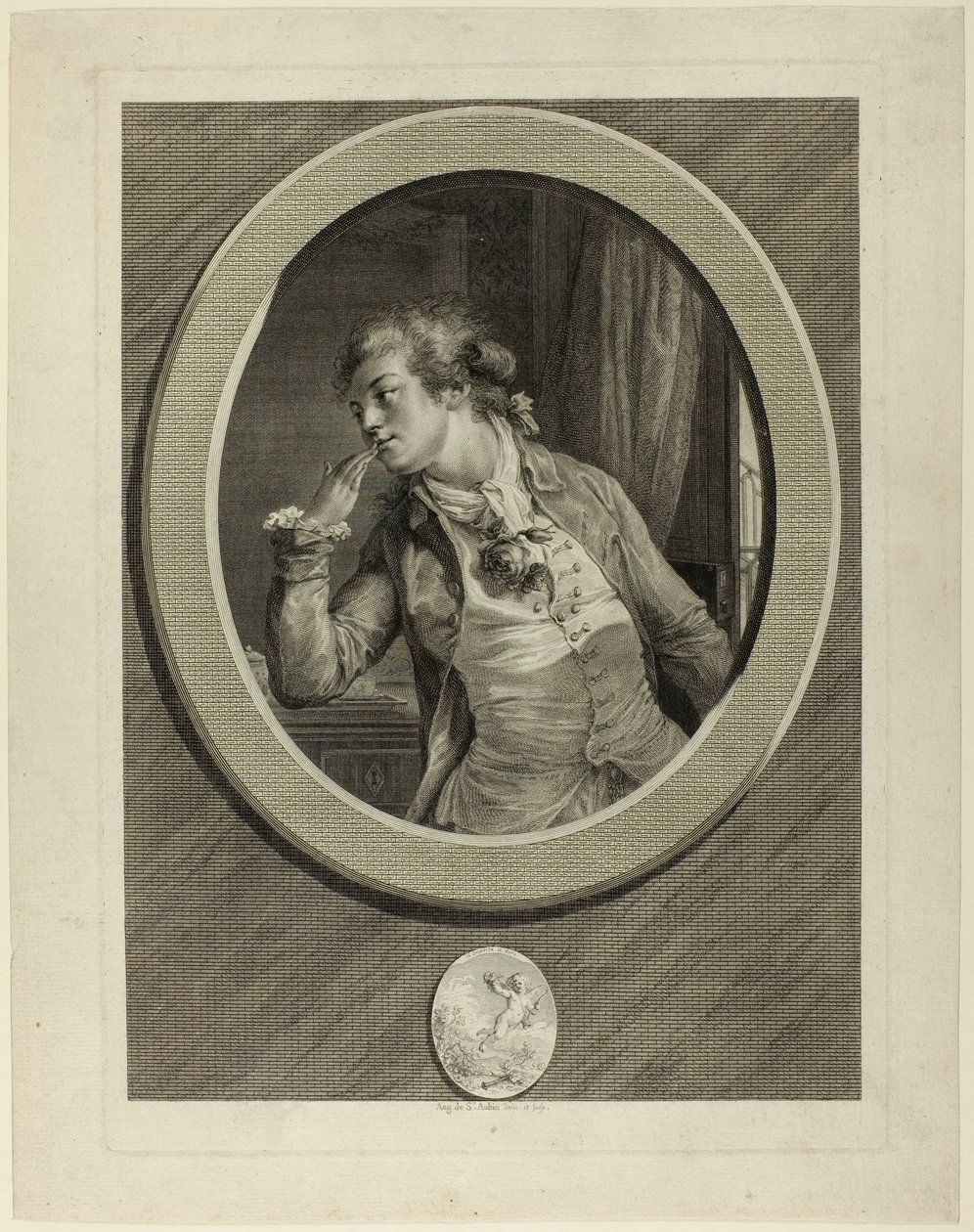 Depender das minhas promessas de Augustin de Saint-Aubin