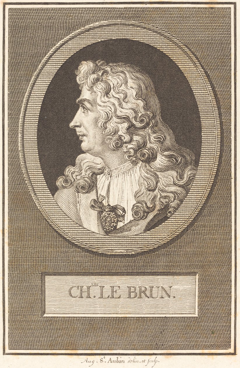 Charles Le Brun de Augustin de Saint Aubin