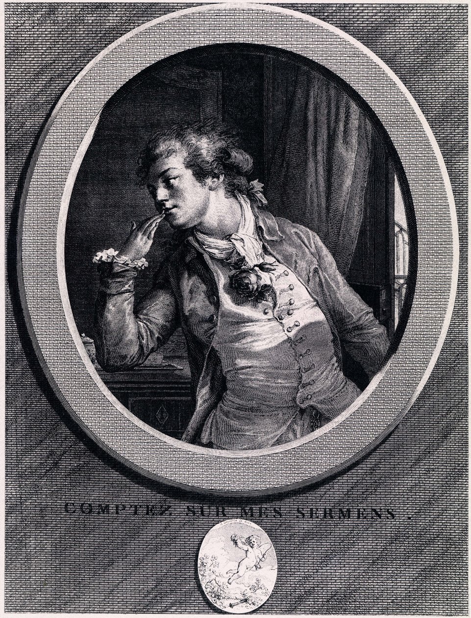 Conte com meus juramentos!, 1789 de Augustin de Saint Aubin