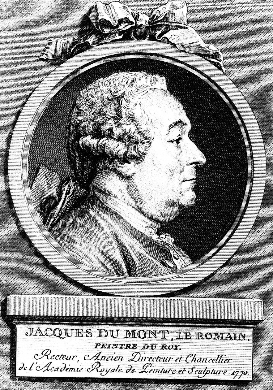 Jacques Dumont, artista francês, 1770. de Augustin de Saint Aubin