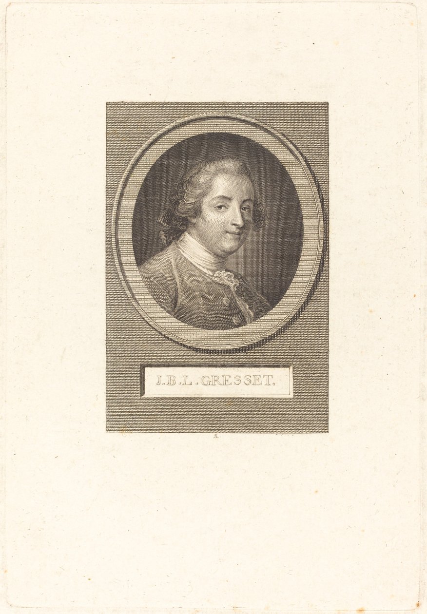 Jean-Baptiste-Louis Gresset de Augustin de Saint Aubin