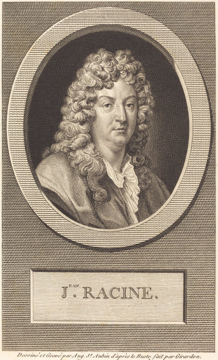 Jean Racine de Augustin de Saint Aubin