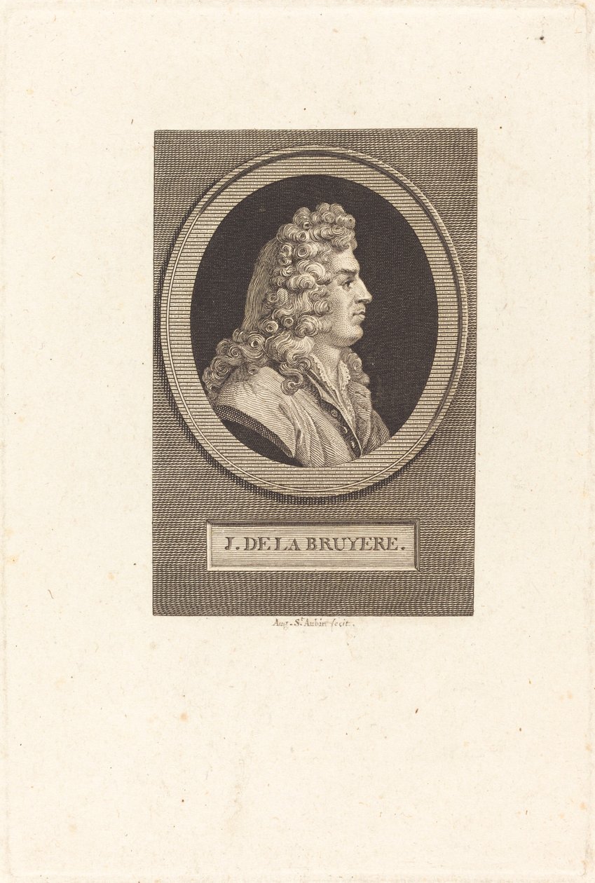 Jean de La Bruyère de Augustin de Saint Aubin