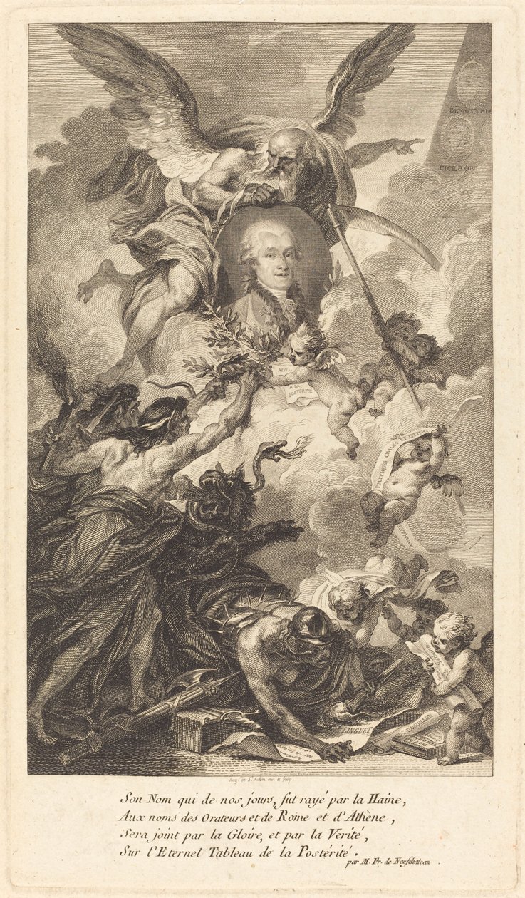 Simon-Nicolas-Henri Linguet de Augustin de Saint Aubin