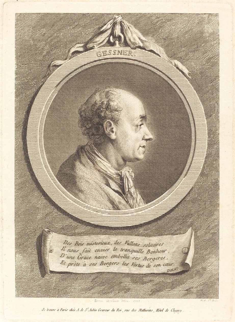 Solomon Gessner de Augustin de Saint Aubin after Vivant Denon