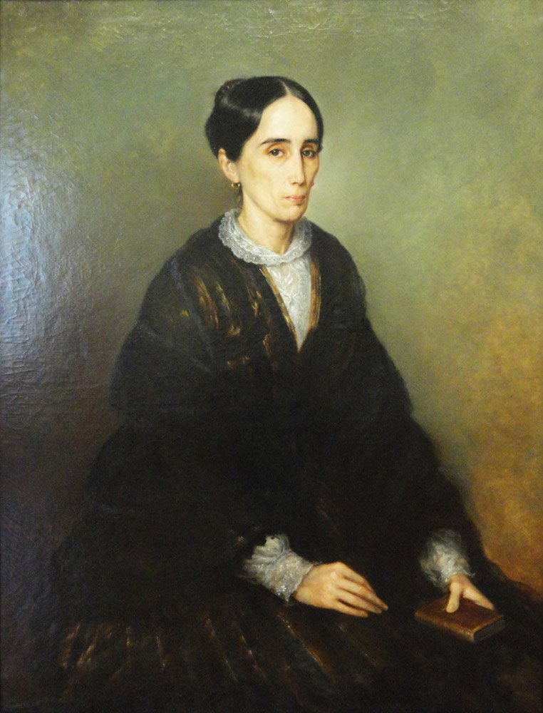 Portrait of Antonia Alves de Carvalho de Augusto Muller