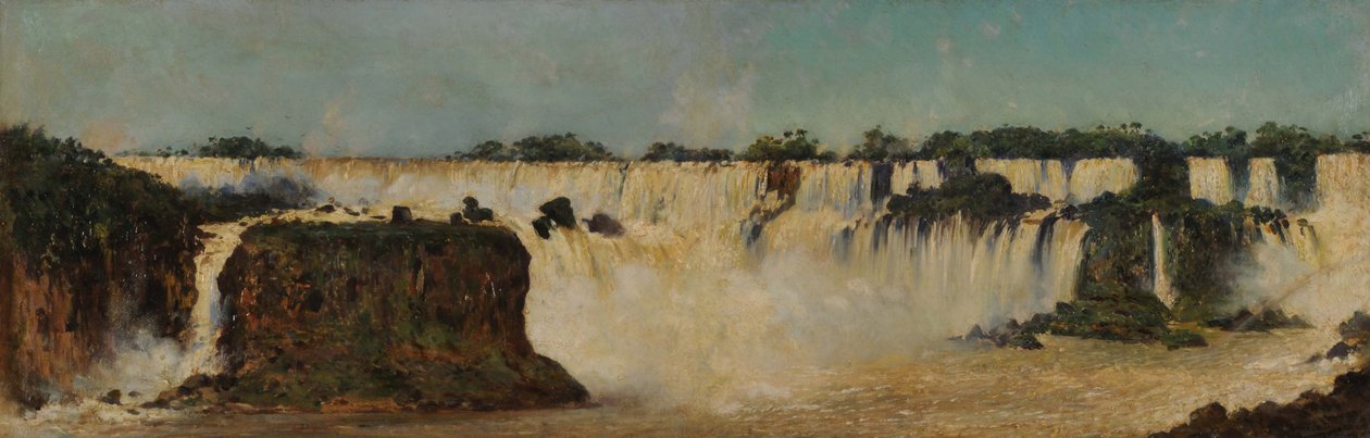 A cachoeira do Iguaçu de Augusto Ballerini