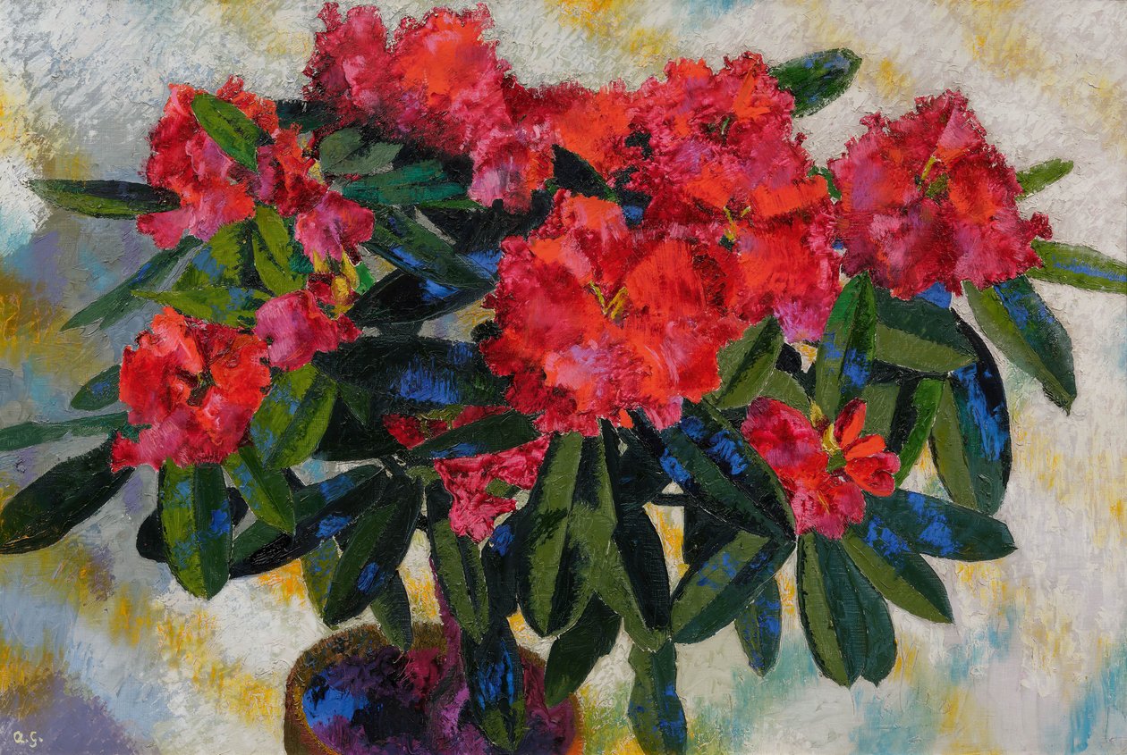 Augusto Giacometti Rododendro 1938 de Augusto Giacometti