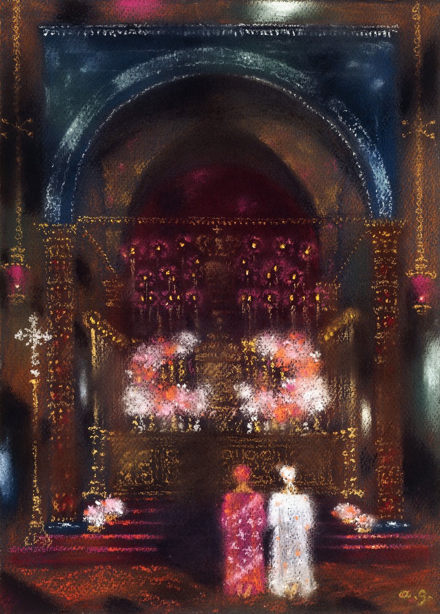 Corpus Domini (Altar de San Marco, Veneza) de Augusto Giacometti