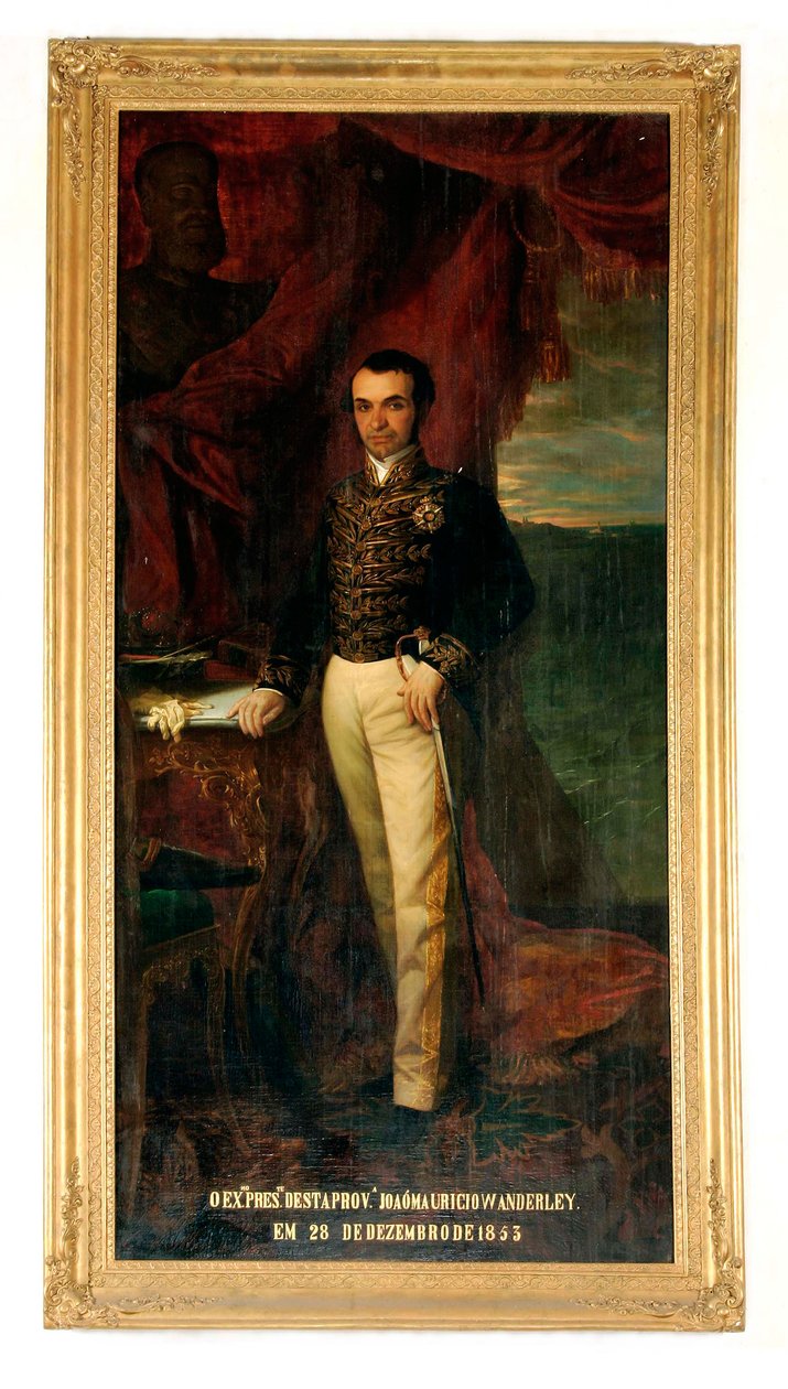 August Muller – João Maurício Wanderley – Barão de Cotegipe (1853) de Augusto Muller