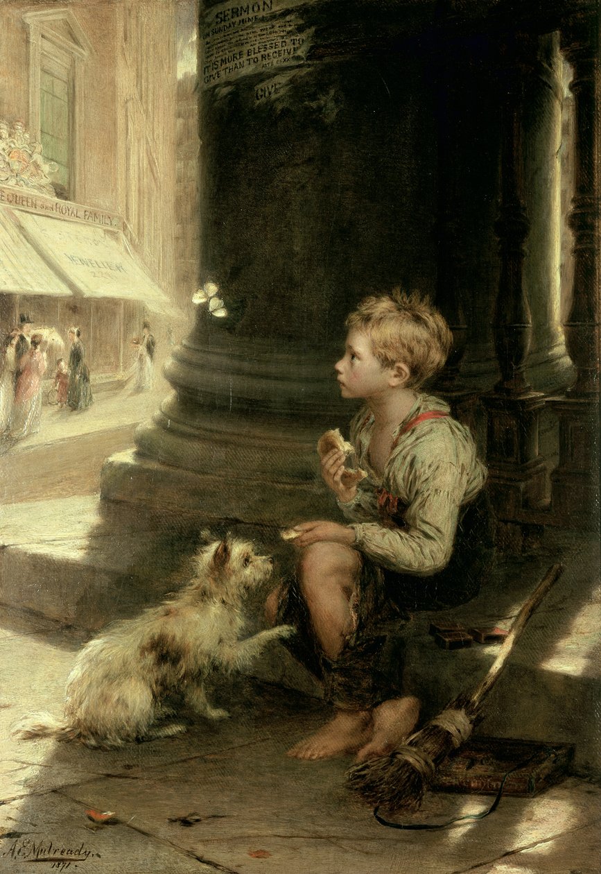 Uma parte da crosta, 1871 de Augustus Edward Mulready