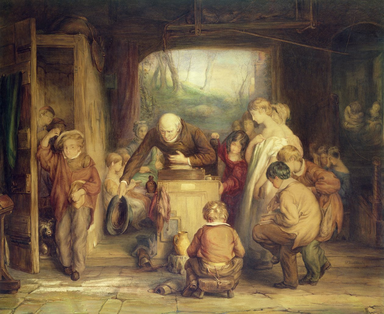 O último em de Augustus Edward Mulready