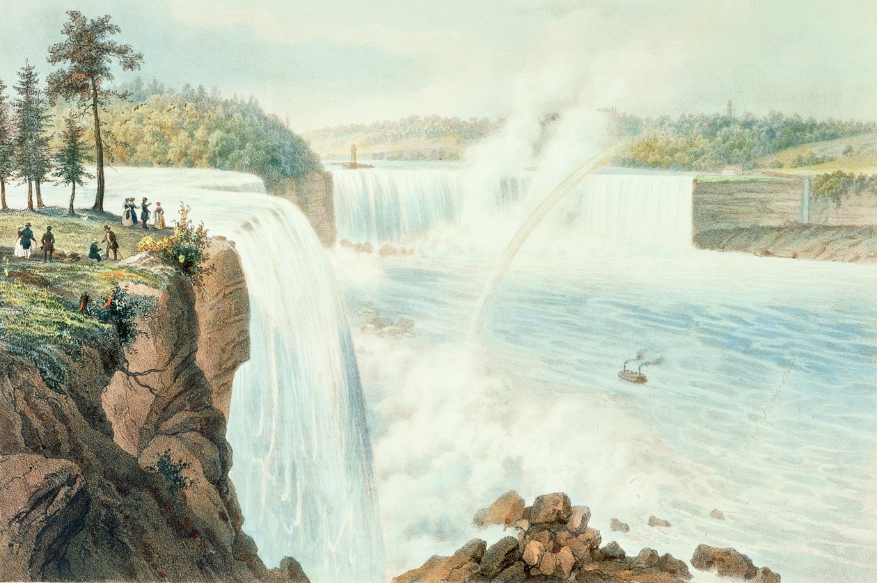 cataratas do Niágara de Augustus Kollner