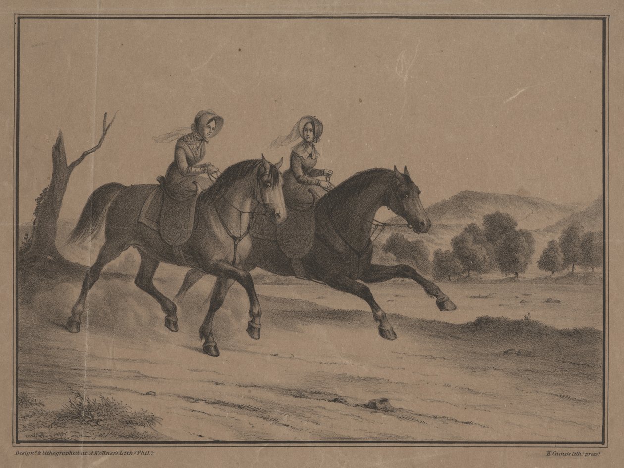 Domingo no país, 1850 de Augustus Kollner