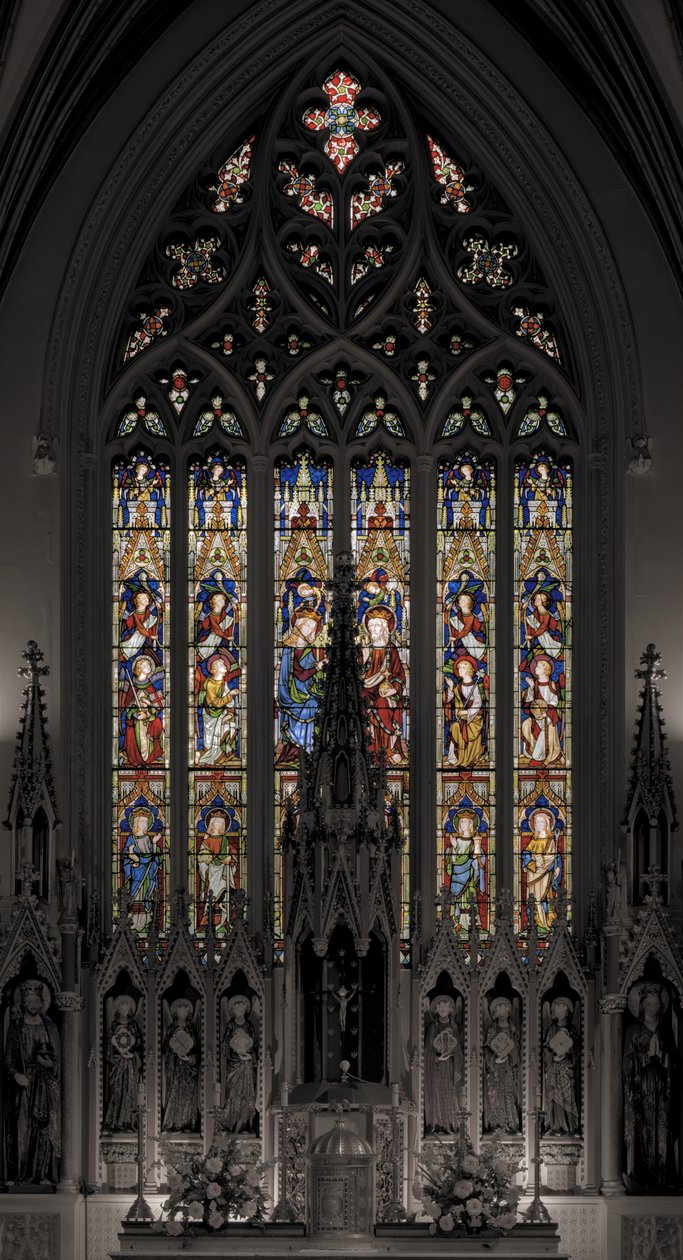 Coroação da Virgem, 1851 de Augustus Welby Northmore Pugin