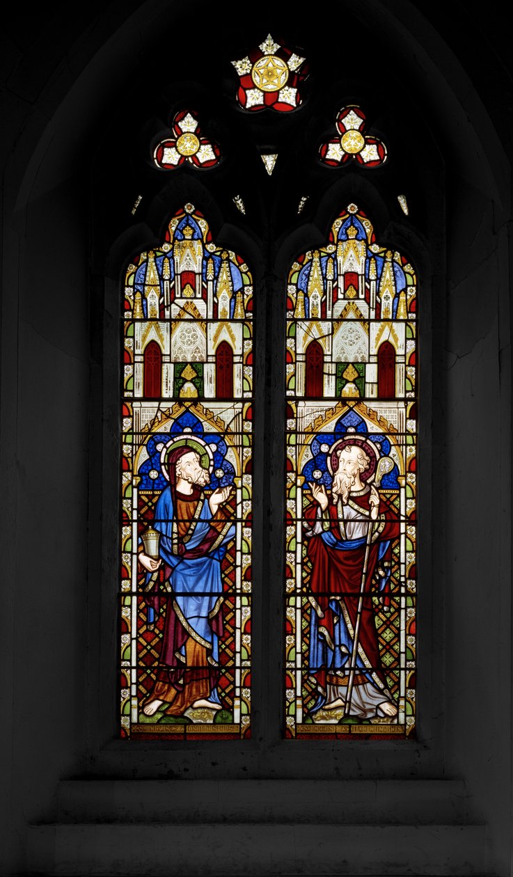 São José de Arimatéia e São Clemente, 1850 de Augustus Welby Northmore Pugin