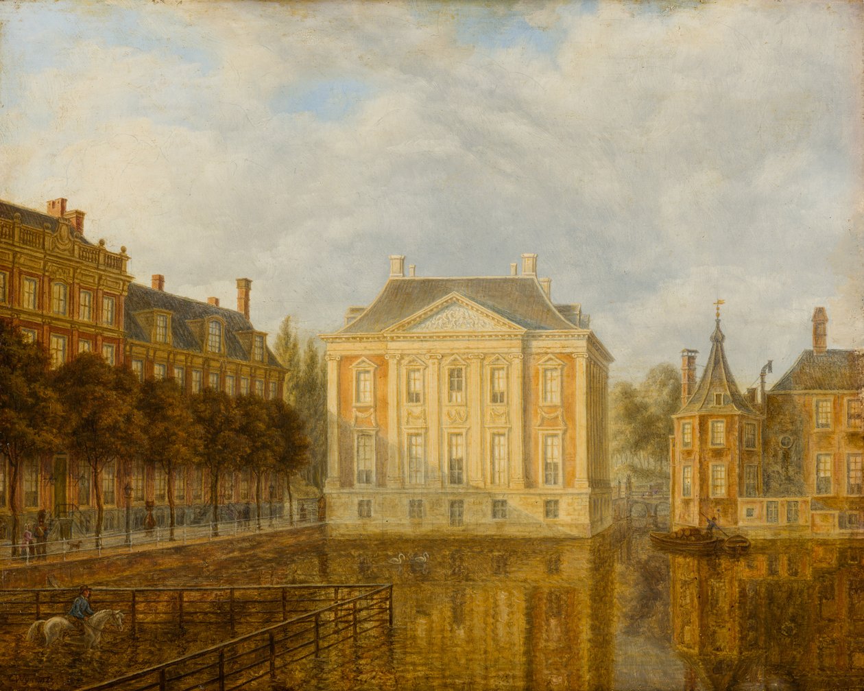 Vista do Mauritshuis de Augustus Wijnantz