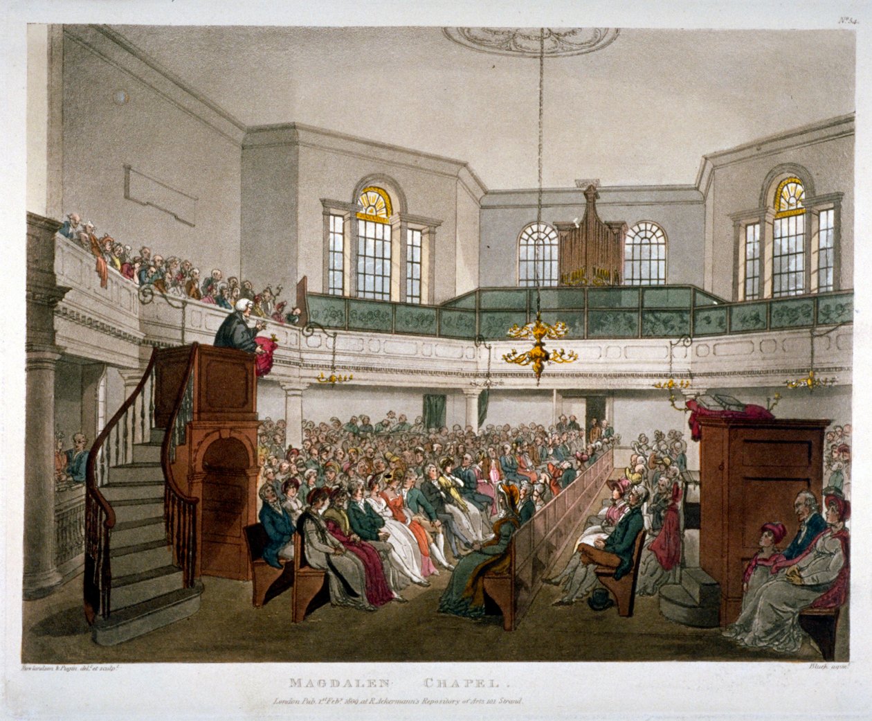 Floresta. de Augustus Charles Pugin, Thomas Rowlandson