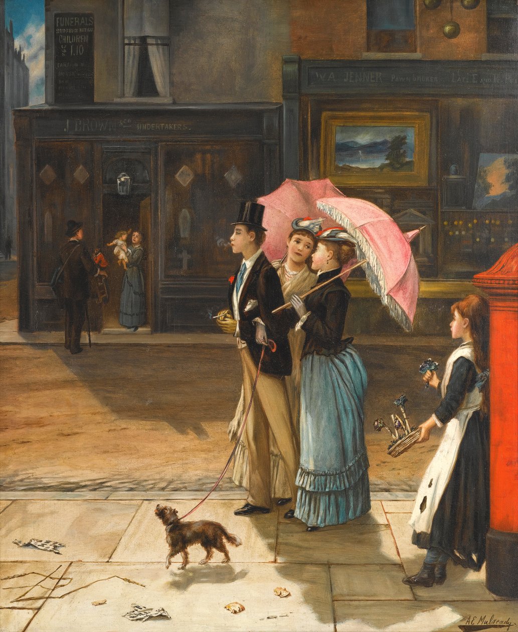 O nosso primo de boa índole de Augustus Edwin Mulready