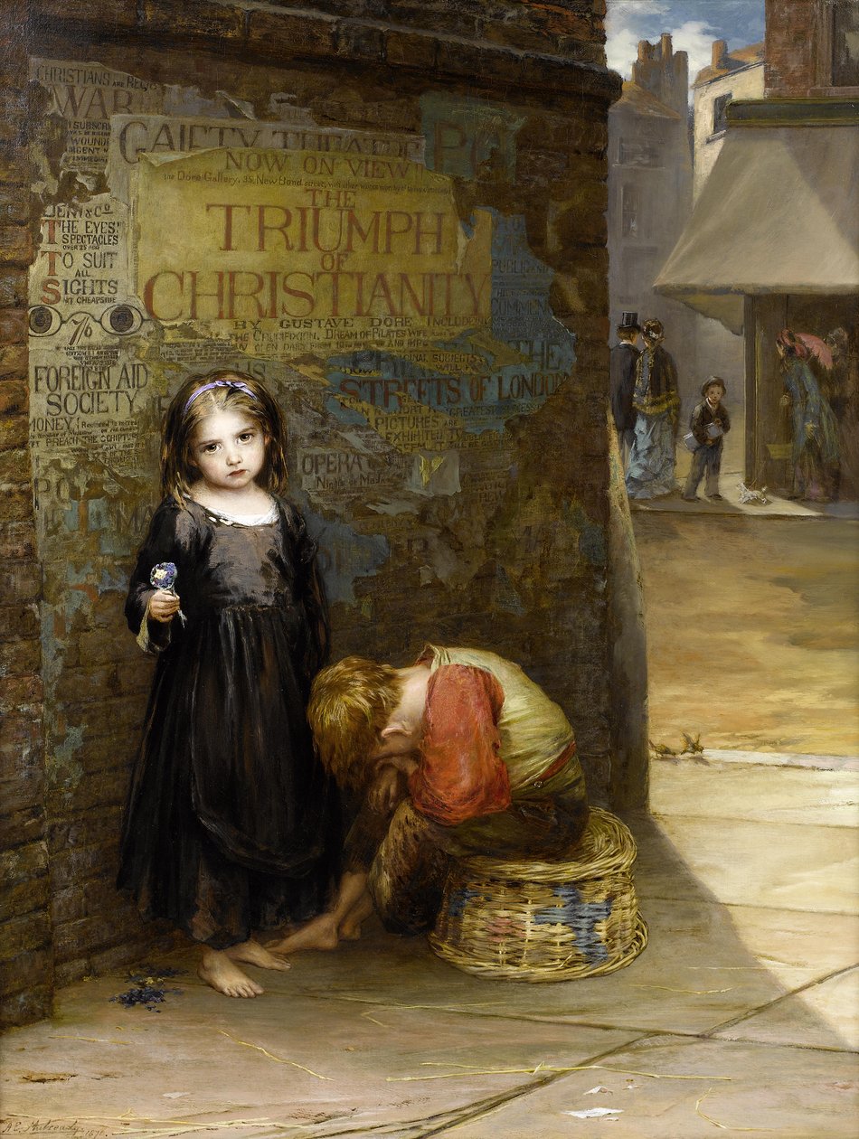 Sem preocupações de Augustus Edwin Mulready