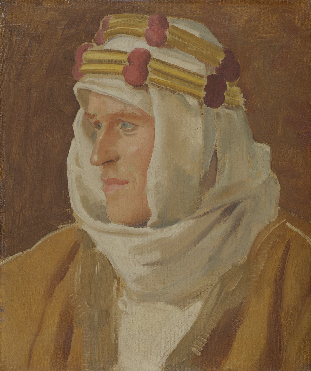 Coronel Thomas Edward Lawrence (1888- 1935) de Augustus John