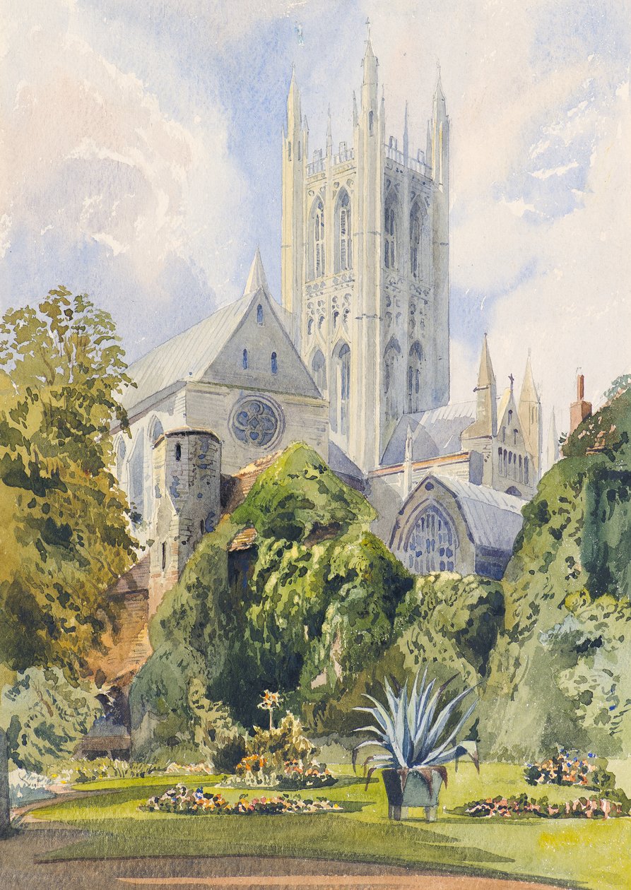 No Dean&39;s Garden, Canterbury de Augustus John Cuthbert Hare